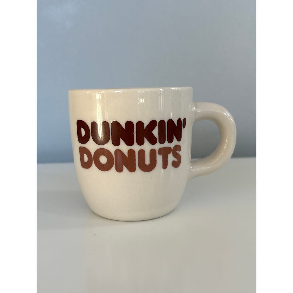 Vintage Dunkin' Donuts Coffee Mug REGO Diner Restaurant Ceramic Cup E997-41